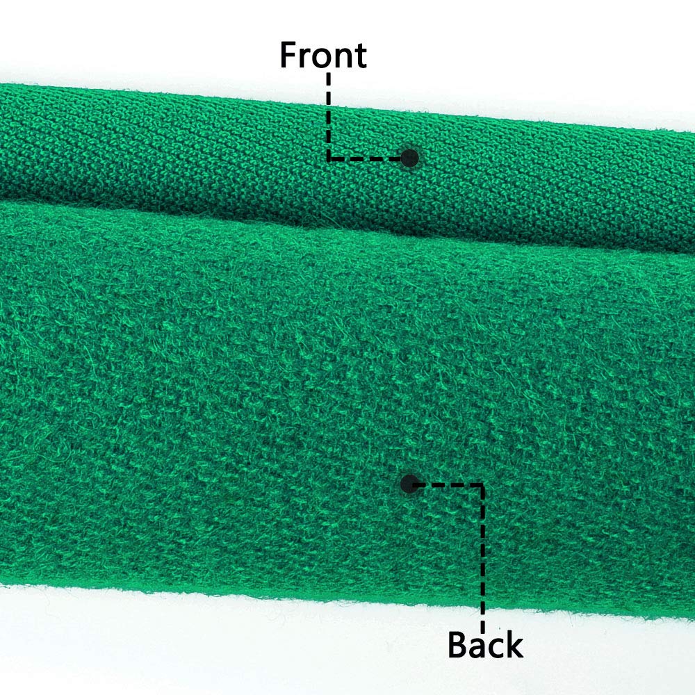 Premium Worsted Blend Billiard Cloth - High-Speed Pool Table Felt for 7', 8', 9' Tables - Pre-Cut Bed & Rails - Perfect for Home Game Rooms & Professional Tournaments