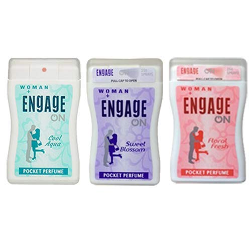 Engage Pocket Perfume Eau de Cologne for Women - 54ml | Long-Lasting Fragrance for Everyday Wear, Office & Date Nights