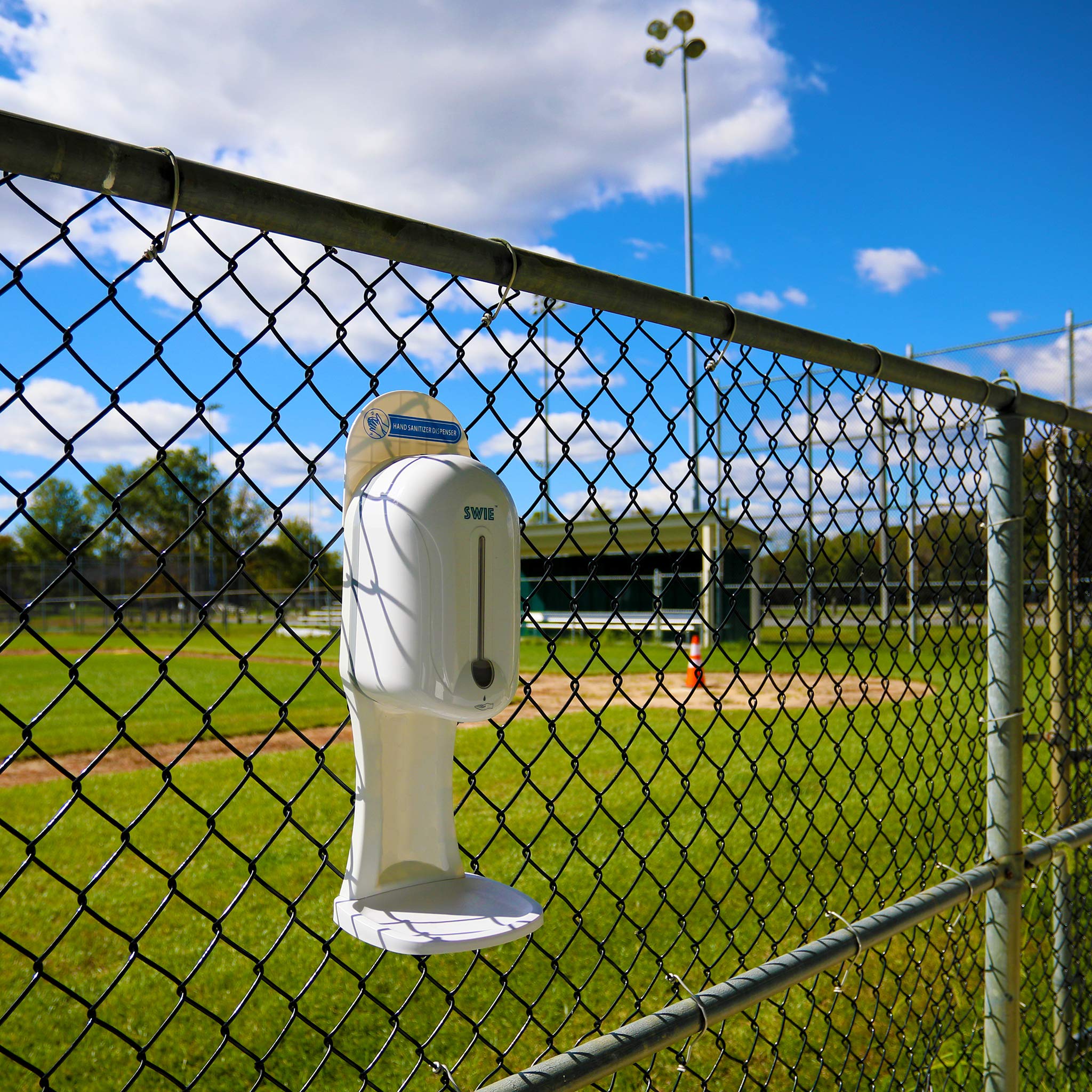 All-Weather Wall Mounted Hand Sanitizer & Soap Dispenser - Indoor/Outdoor Use for Home, Office, Restaurant, and Public Spaces