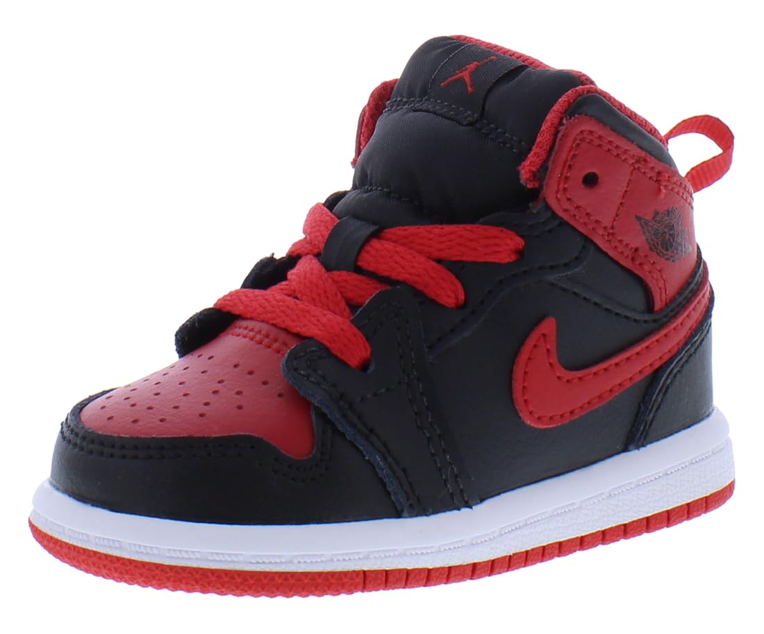 Jordan 1 Mid Baby/Toddler Shoes for Boys - Comfortable Sneakers for Toddlers & Infants - Perfect for Playtime, Preschool & Everyday Wear