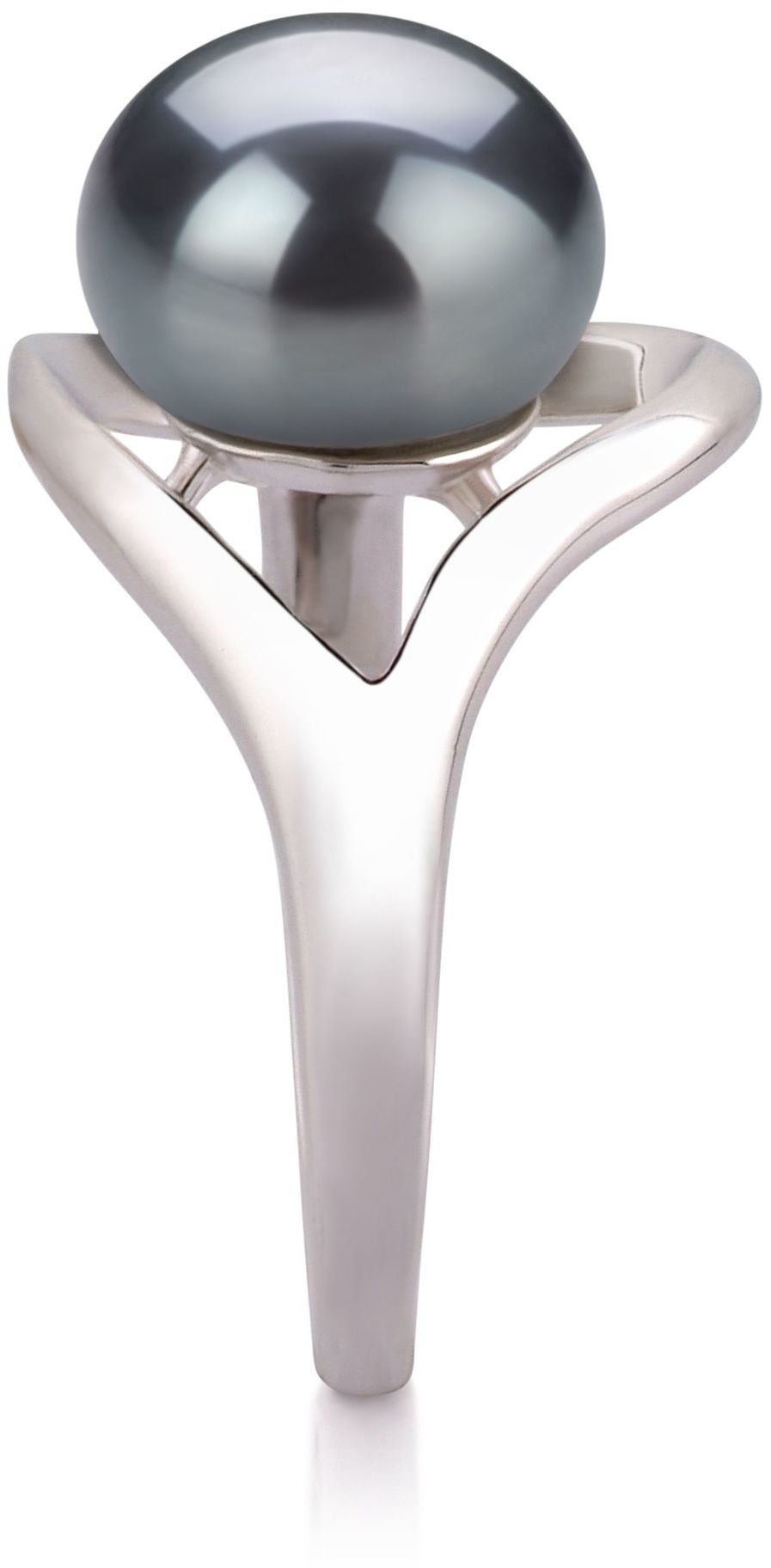 9-10mm AA Quality Freshwater Cultured Pearl Ring for Women in 925 Sterling Silver - Elegant Jewelry for Weddings, Anniversaries & Special Occasions