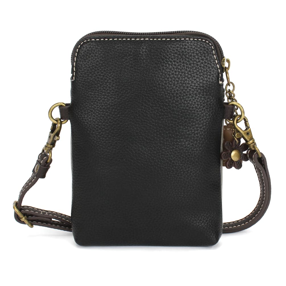 CHALA Women's Crossbody Phone Purse - PU Leather & Canvas Multicolor Handbag with Adjustable Strap for Everyday Use, Travel & Shopping
