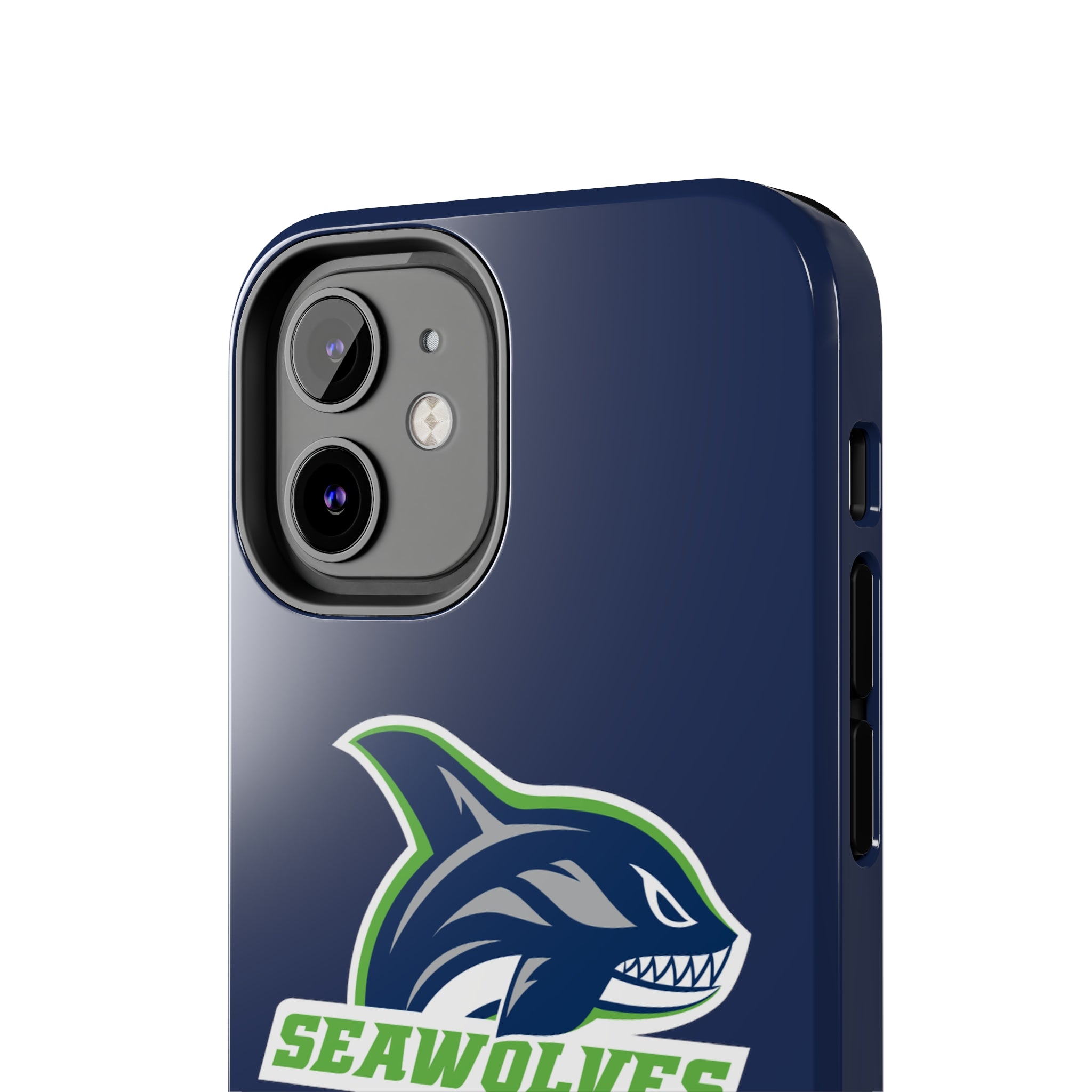 Seawolves Navy Rugged Phone Case - Shockproof & Durable Protection for iPhone & Samsung - Perfect for Outdoor Adventures, Work & Daily Use