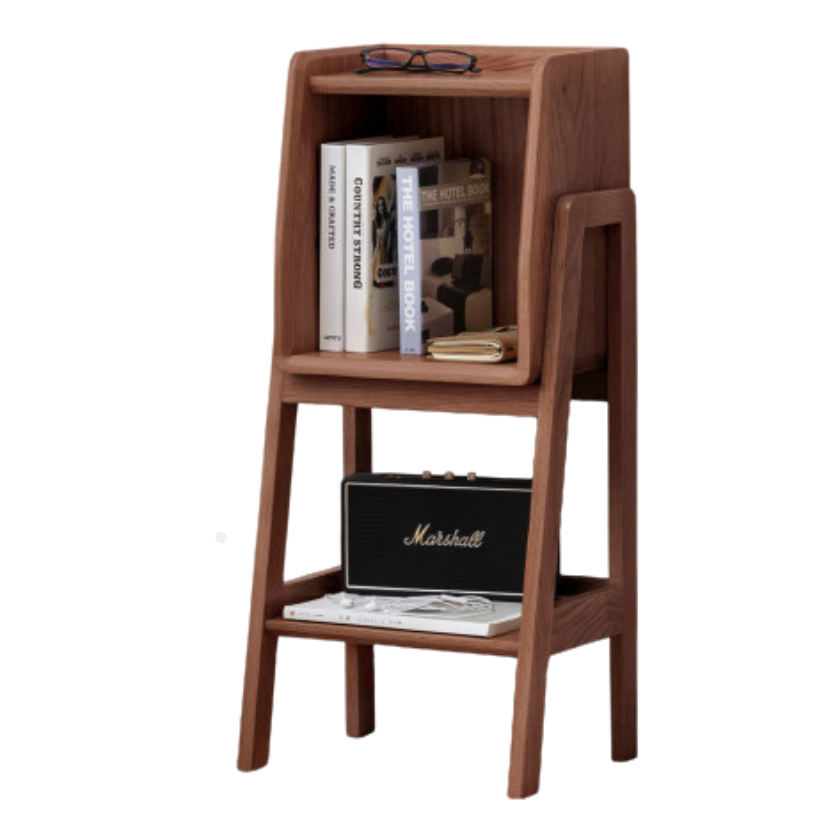 15x11x32.7 inch / 38x28x83сm / walnut color / low side cabinet with side guardt