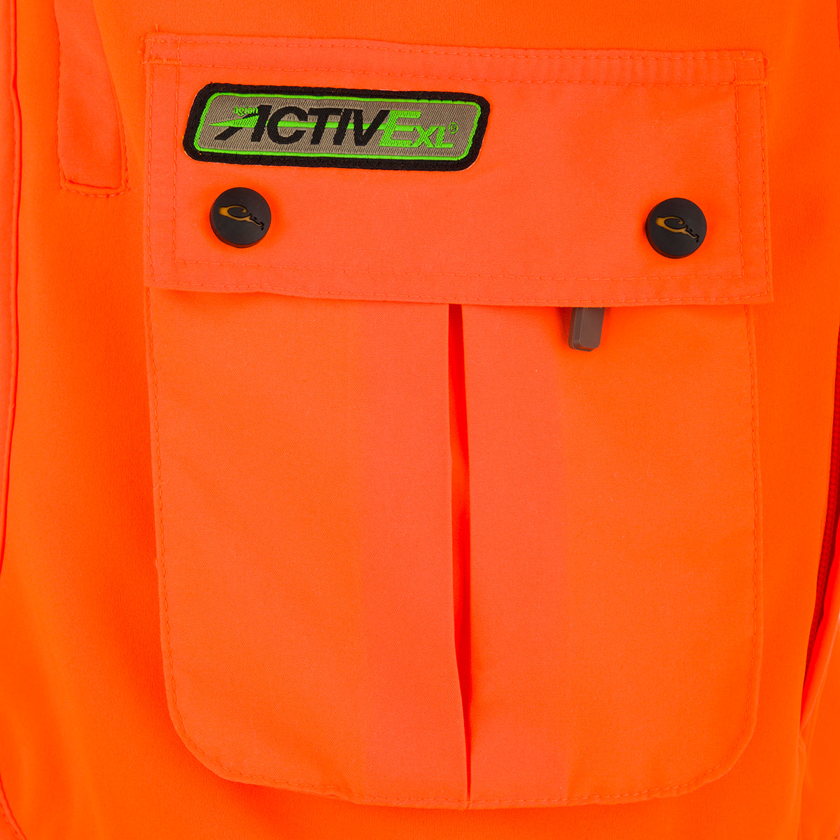 Youth Blaze Orange Hunting Vest with Scent Control Technology - High Visibility Safety Gear for Deer Hunting & Outdoor Adventures