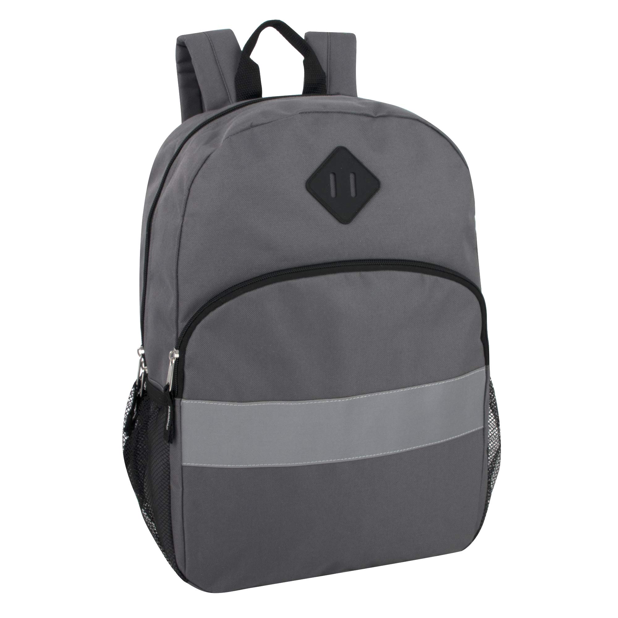 Trail Maker Kids Reflective Backpack for School - Colorful Safety Backpack with Reflective Strips, Side Pockets & Padded Shoulder Straps | Perfect for School, Hiking & Outdoor Activities