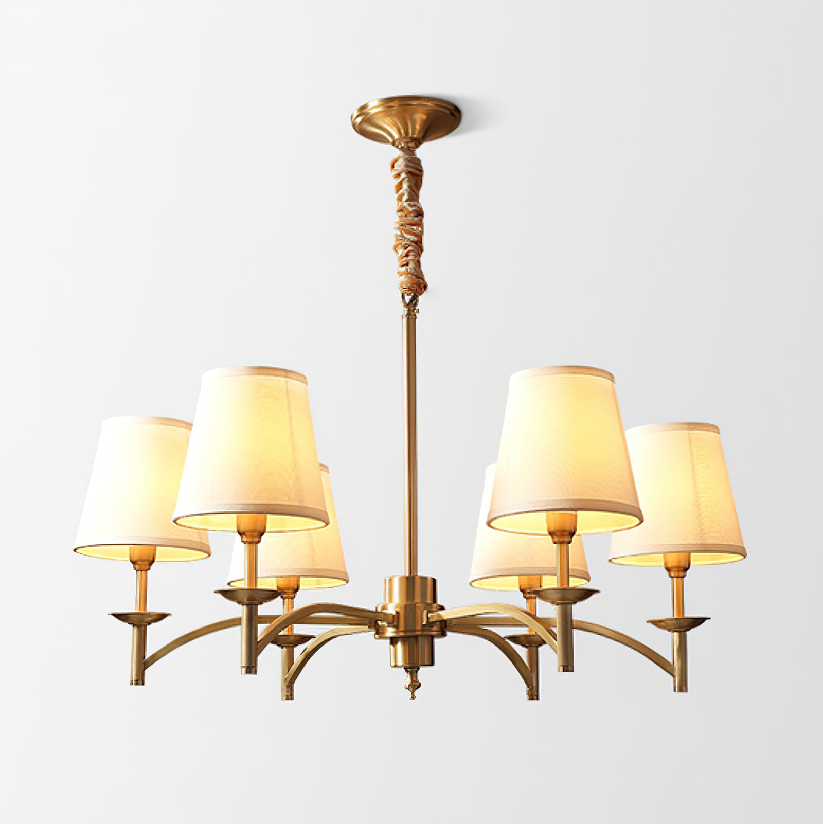 Devona Traditional Crystal Chandelier - Elegant Ceiling Light Fixture for Dining Room, Living Room & Bedroom | Perfect for Home Decor, Wedding & Luxury Interior Design