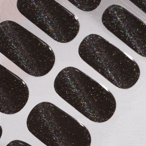 Meow Me Back Cat-Themed Gel Nail Stickers Set - 24PCS Cute Kitty Nail Art Decals for DIY Manicure at Home or Salon