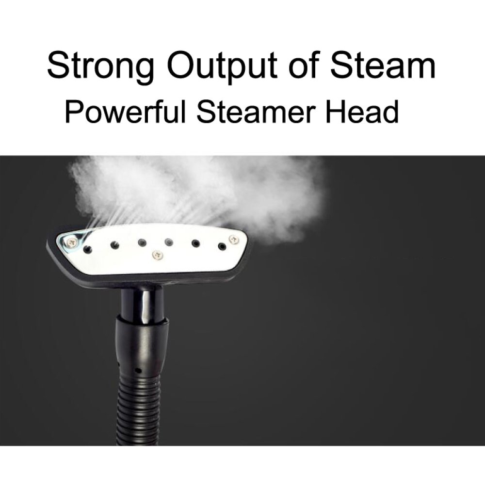 1750W Powerful Upright Clothes Steamer with Fast Heating & Adjustable Steam - 3.5L Large Water Tank Handheld Garment Steamer for Wrinkles (Silver) - Perfect for Home, Travel & Professional Clothing Care
