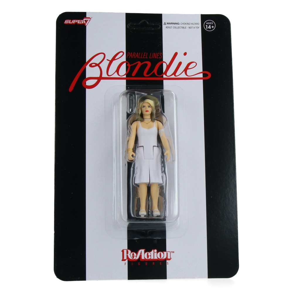 Blondie Debbie Harry Parallel Lines Action Figure - Collectible Music Band Merchandise for Fans & Pop Culture Enthusiasts | Perfect for Display, Gifts, and Music Memorabilia Collections
