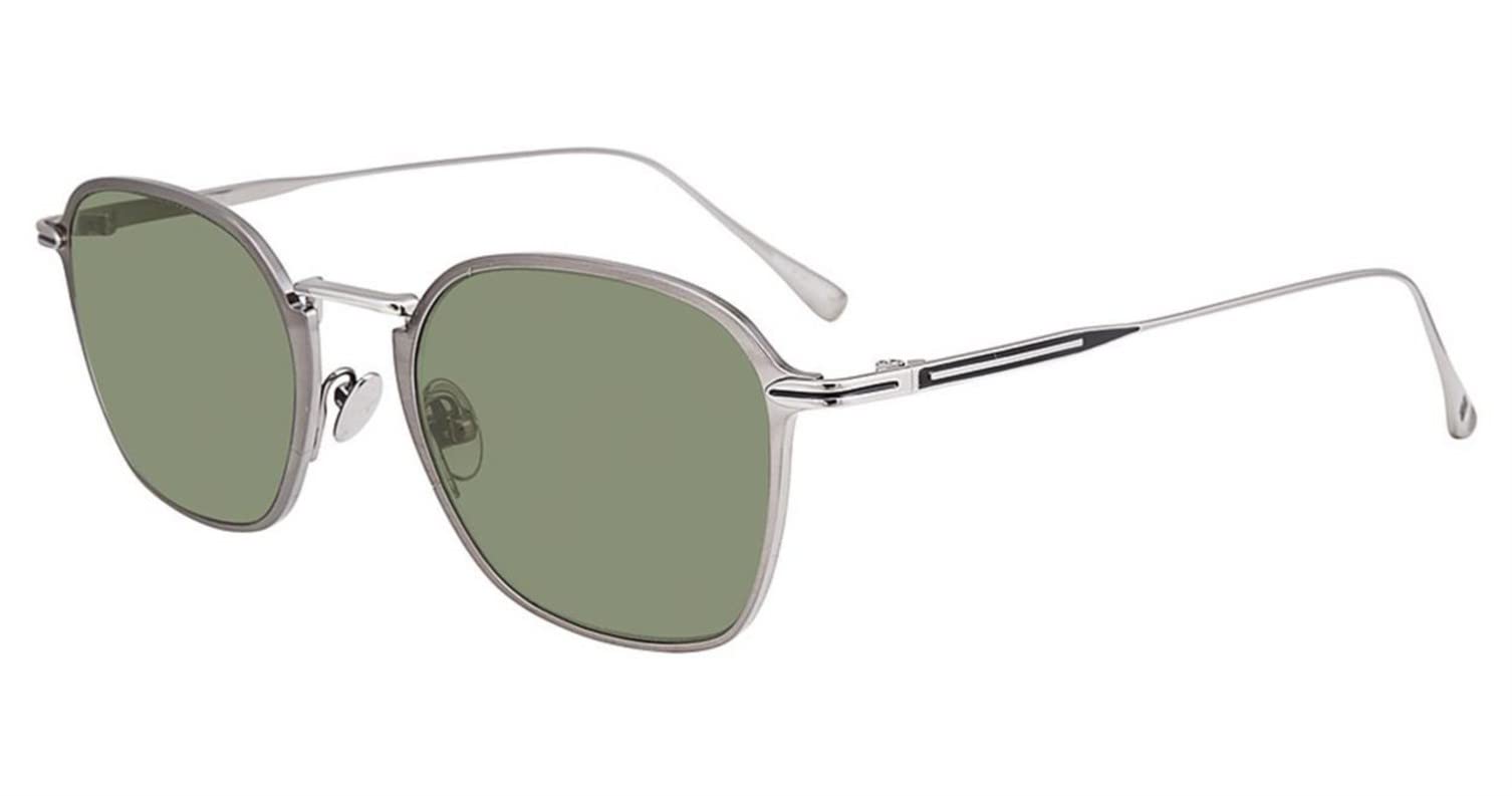 John Varvatos V541 Square Sunglasses for Men – Classic Aviator Style, UV Protection, Polarized Lenses – Perfect for Driving, Outdoor Activities & Fashion Accessories