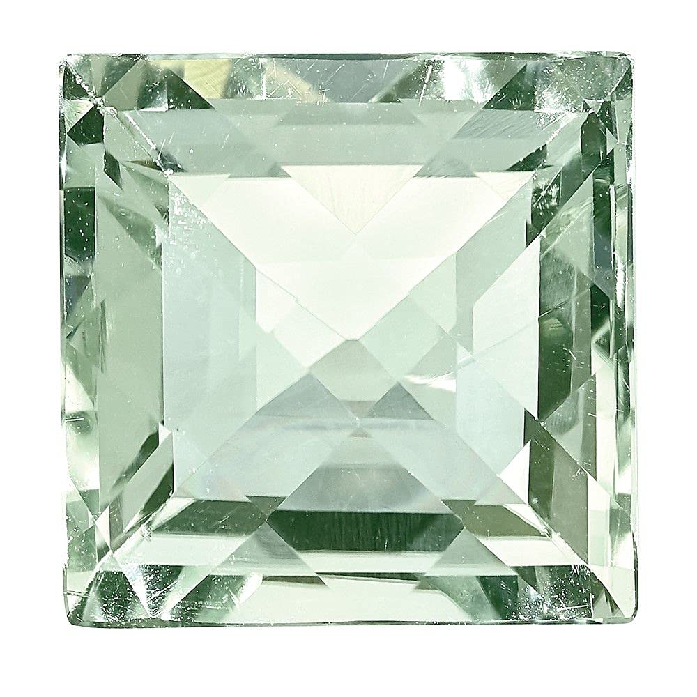 AA Quality 6mm Square Checkerboard Green Quartz Jewelry - Perfect for Necklaces, Bracelets & Earrings