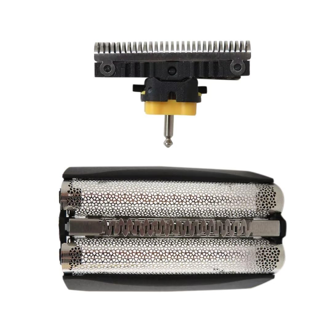 Braun 5 Series Replacement Shaver Foil & Cutter (51B) - Compatible with Models 5643, 5644, 5645, 5646, 5647, 5649, 5751, 5757, 5758 - Perfect for Home & Travel Grooming