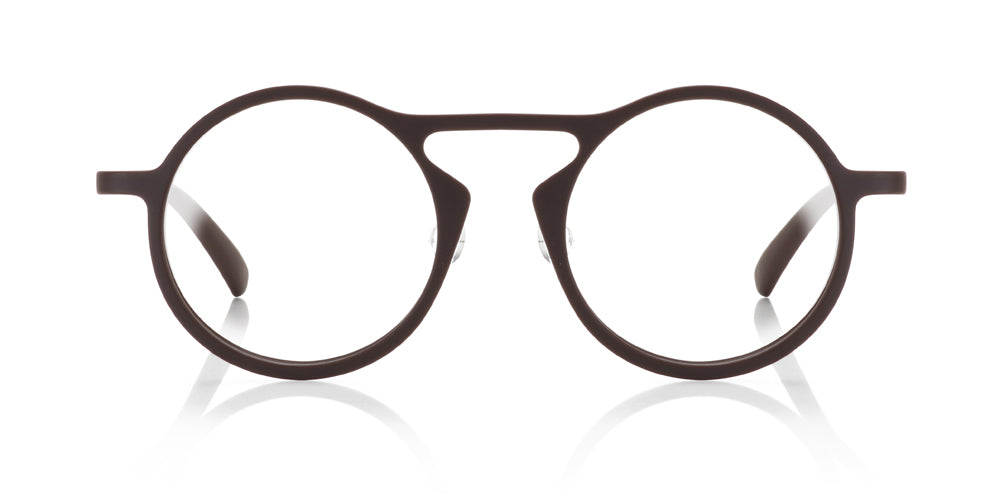 JINS Design Project x Konstantin Grcic SAFARI 84 Eyeglasses - Lightweight Titanium Frame with Blue Light Blocking Lenses for Work, Reading & Digital Screen Protection