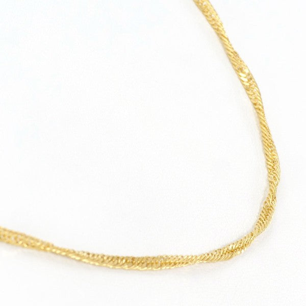 24K Yellow Gold Necklace for Women - Elegant 14K/18K/24K Real Gold Chain Necklace Jewelry Gift for Anniversary, Birthday, Valentine's Day - Perfect for Weddings, Parties & Special Occasions