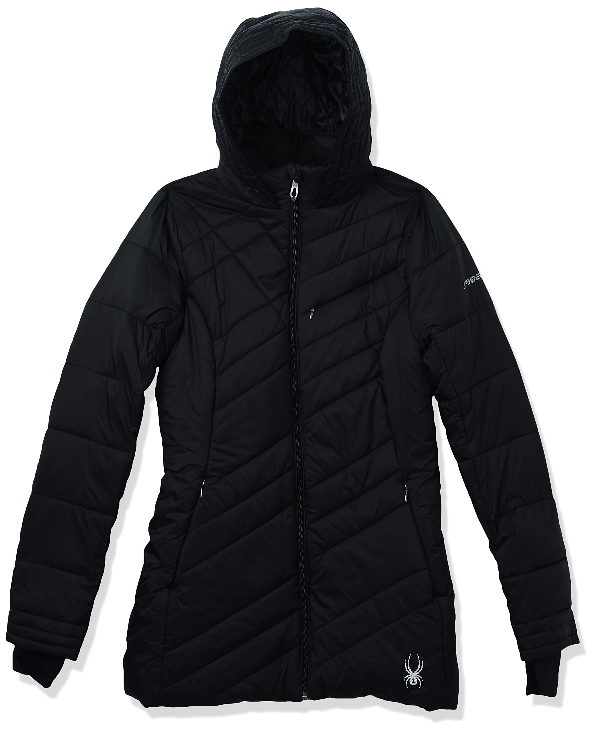 Spyder Women's Siren Long Jacket - Waterproof Winter Coat for Skiing, Snowboarding & Outdoor Activities