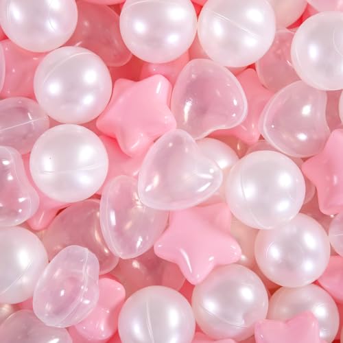 Pink/ Pearl White/Transparent