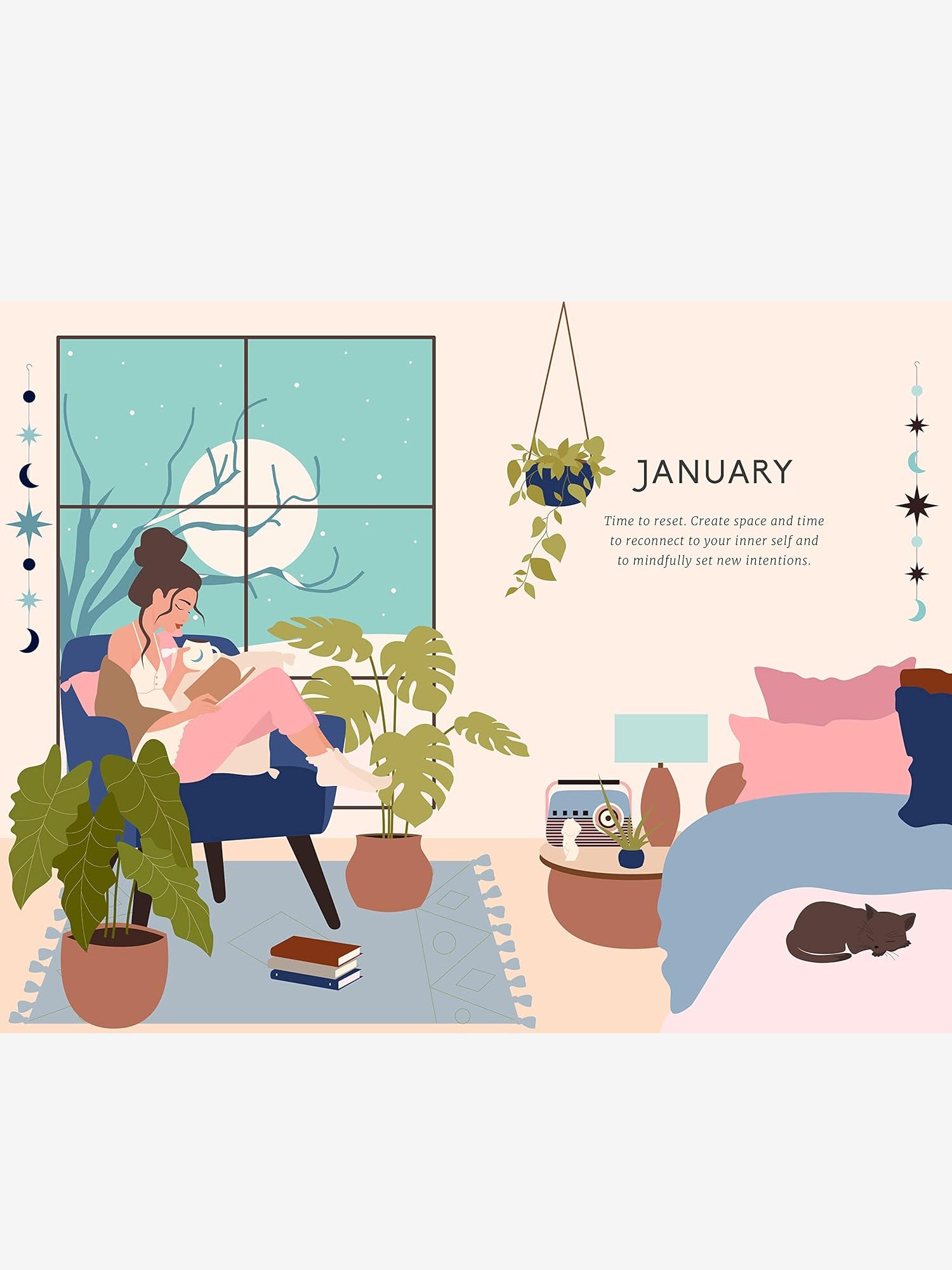 The Leaping Hare Wellness Almanac 2024 - Daily Planner for Mindfulness & Self-Care | Perfect for Meditation, Journaling, and Personal Growth