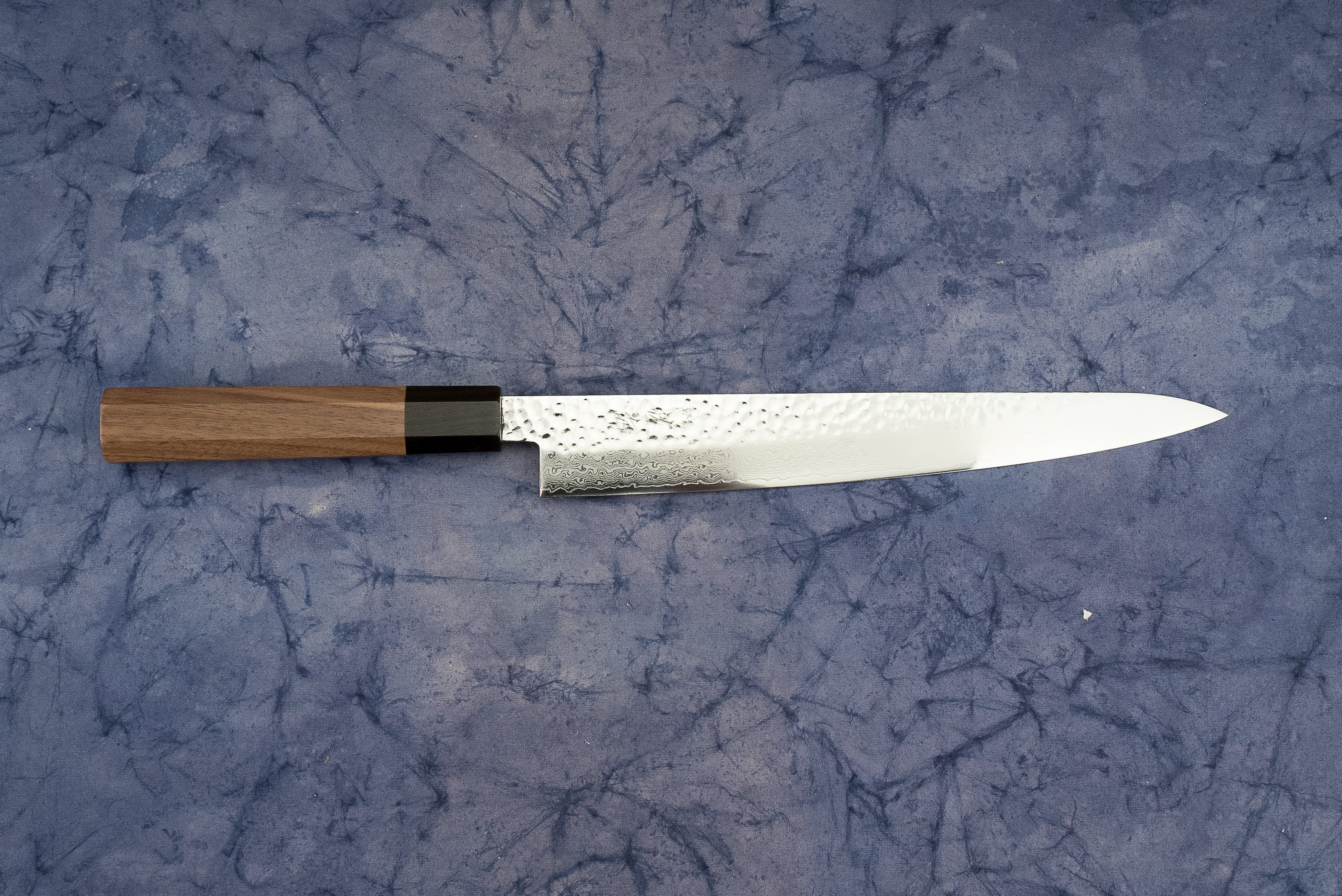 Premium Toroku Sakai VG10 Tsuchime Damascus Sujihiki Knife 240mm - Japanese Chef Knife for Slicing Meat, Fish & Sushi - Perfect for Professional Chefs & Home Cooking