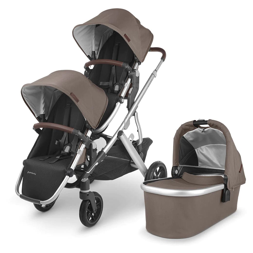 UPPAbaby Vista V2 Double Stroller - Lightweight All-Terrain Baby Stroller with Adjustable Canopy | Perfect for Twins, Siblings & Everyday Use in Parks, Shopping & Travel