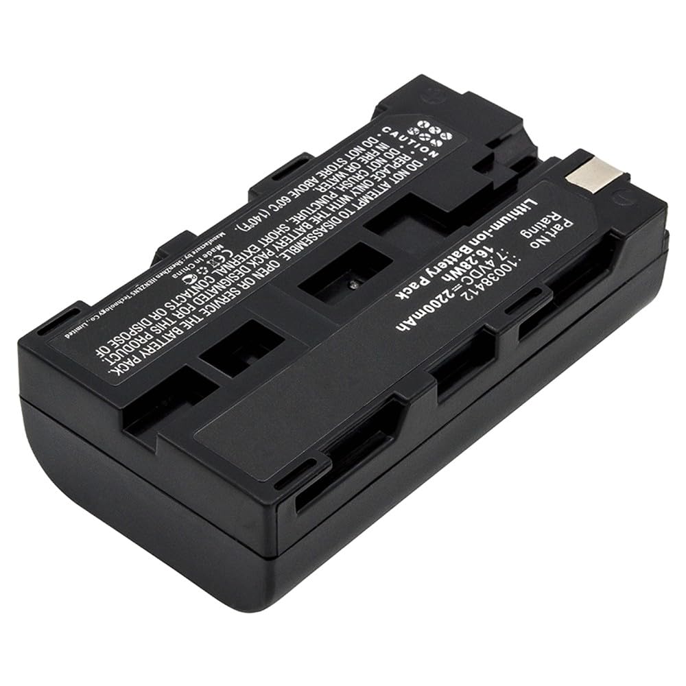 Synergy Digital Thermal Camera Battery - 7.4V 2200mAh Li-ion Replacement for MSA 10038412 | High Capacity Power Supply for MSA Thermal Imaging Cameras | Perfect for Industrial Inspections, Firefighting & Building Diagnostics