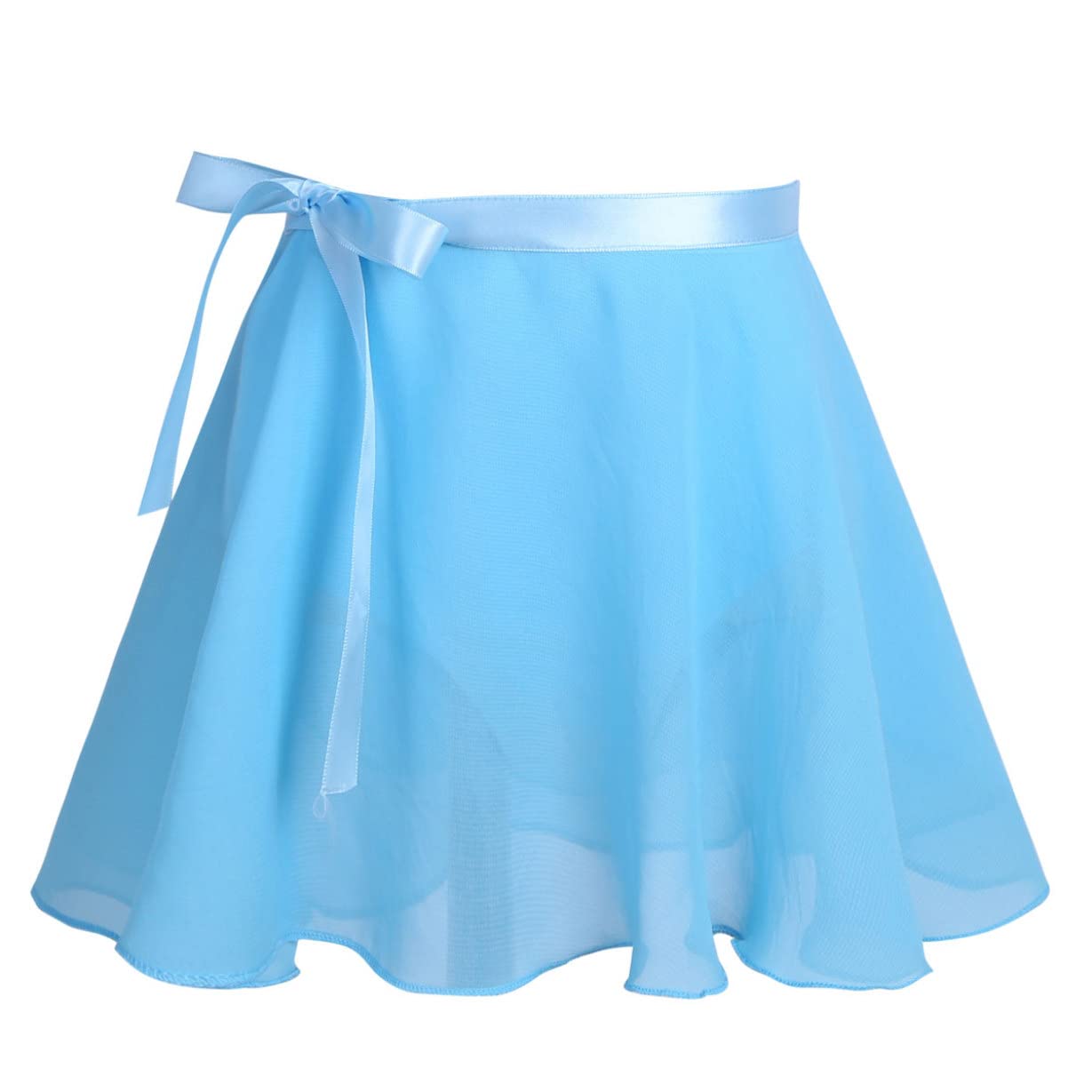 Girls Sleeveless Ballet Dance Dress - Spaghetti Strap Gymnastics Leotard with Wrap Skirt - Ballet & Dance Outfit for Recitals, Performances & Practice - Toddler to Kids Dancewear