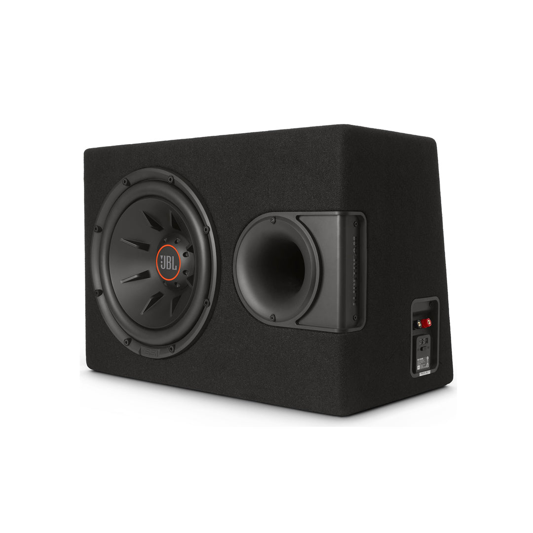 JBL S2 1224SS 12-Inch High-Performance Loaded Subwoofer Enclosure with SSI Technology - Perfect for Car Audio Systems and Home Theater Bass Enhancement