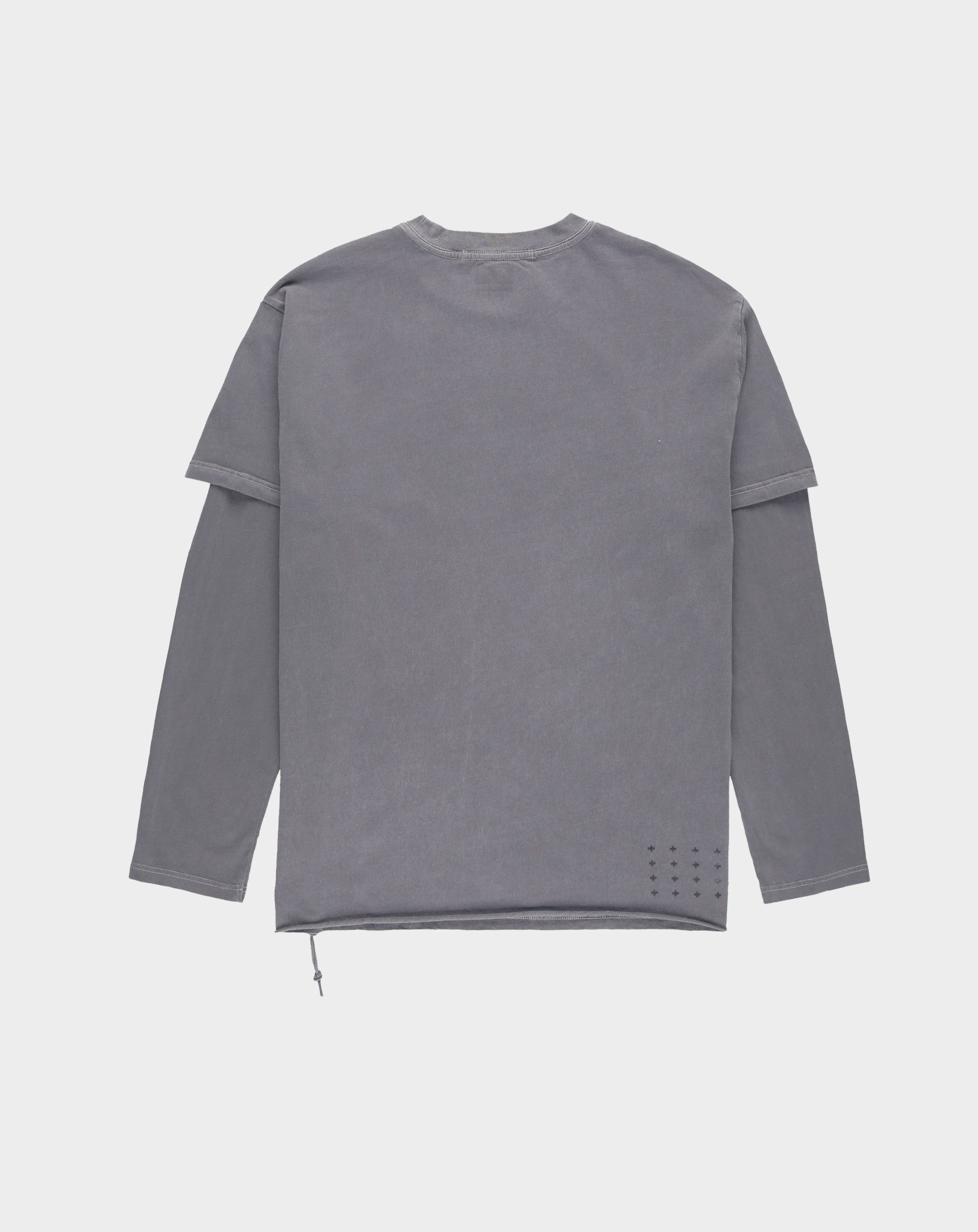 Fuego Layered Long Sleeve T-Shirt for Men & Women | Comfortable Casual & Streetwear Style | Perfect for Everyday Wear, Workouts & Outdoor Activities