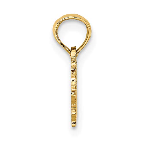 14K Solid Yellow Gold Virgo Zodiac Necklace - August & September Birthday Gift, Horoscope Pendant Jewelry for Women - Perfect for Daily Wear, Special Occasions & Astrology Lovers