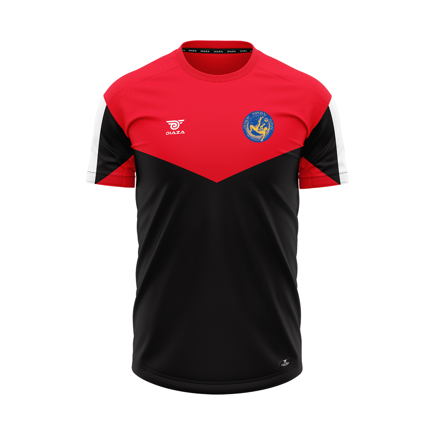 Detroit Imperial Futsal Lava Jersey - High-Performance Soccer Uniform for Men & Women - Perfect for Indoor Football, Training, and Team Games