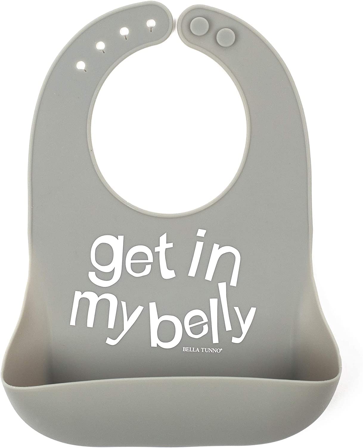 Bella Tunno Wonder Bib – Waterproof Silicone Baby Bib for Boys & Girls, BPA-Free & Non-Toxic Toddler Feeding Bib – Perfect for Mealtime, Travel, and Messy Play