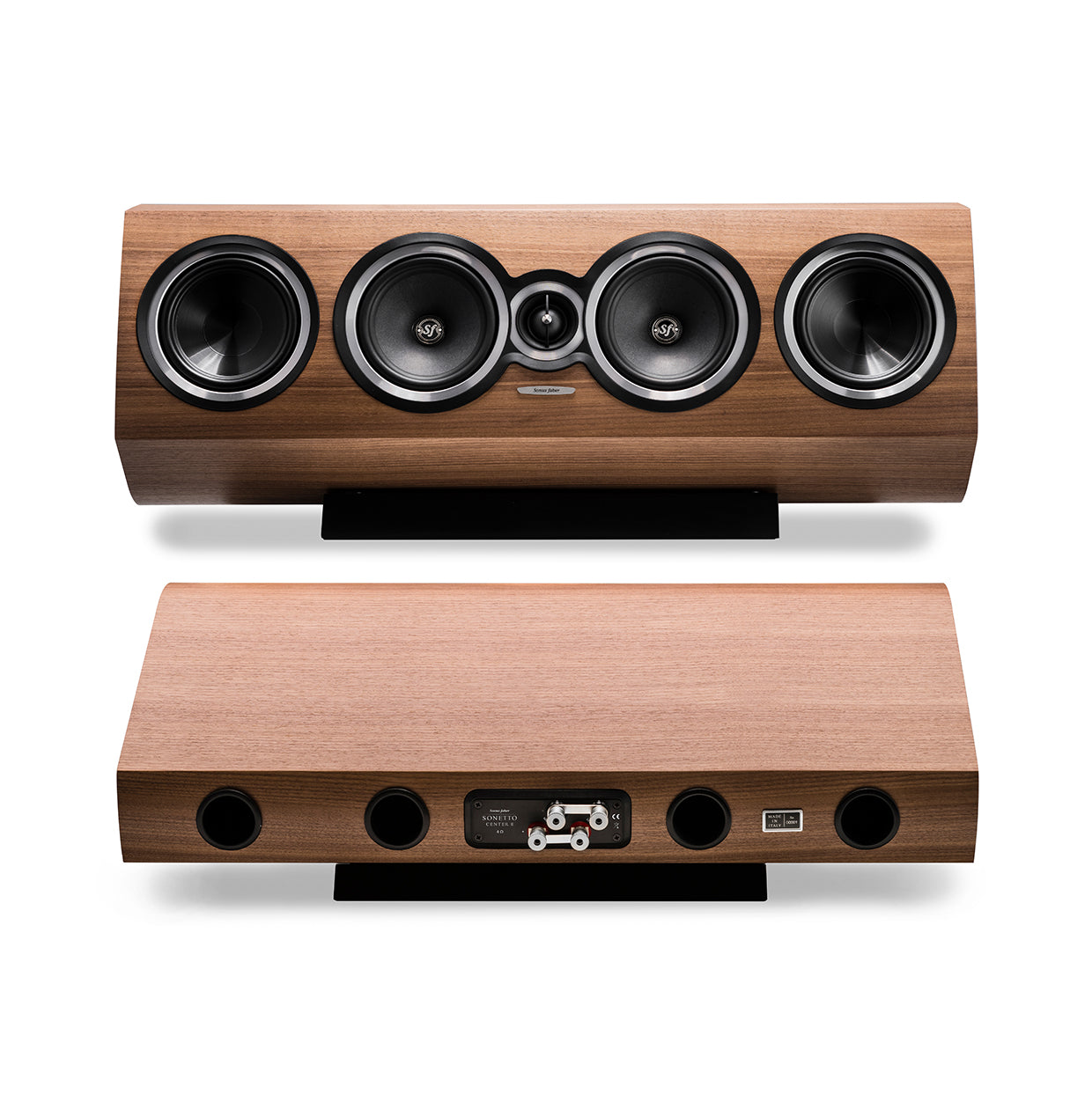 Sonus Faber Sonetto Center CII Premium Channel Speaker - High-Quality Home Theater Sound for Movies & Music