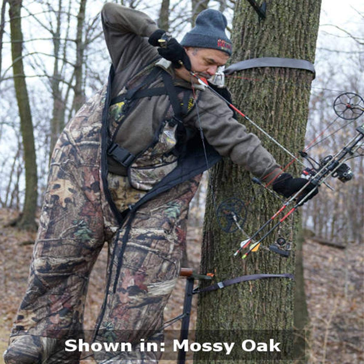BrandName Heater Body Suit - Mossy Oak Country Camo, Size LW (515-MOC-LW) | Insulated Hunting Suit for Cold Weather, Waterproof & Windproof Outdoor Gear for Deer Hunting & Ice Fishing