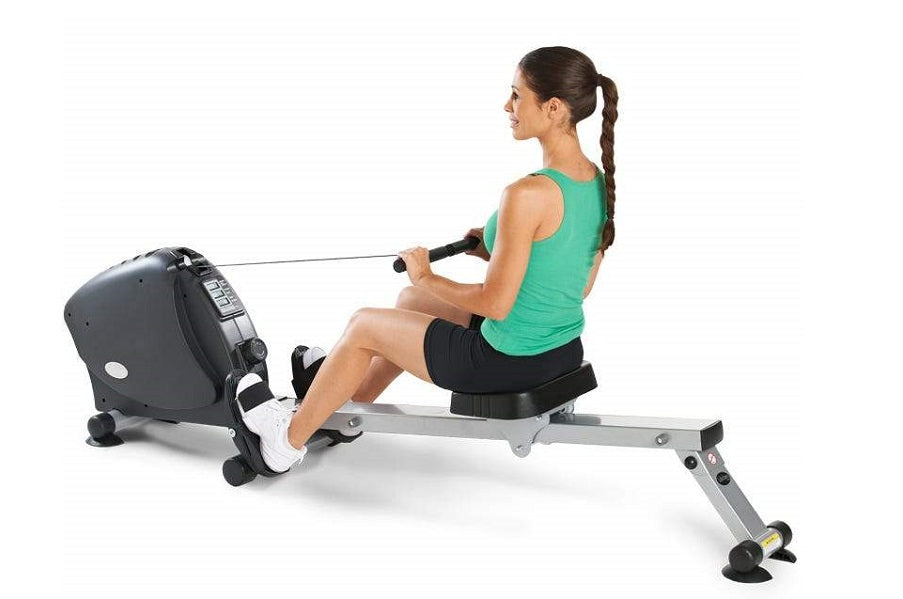 LifeSpan RW1000 Indoor Rowing Machine - Quiet Magnetic Resistance Rower for Home Gym, Full Body Workout - Perfect for Cardio Training, Weight Loss & Small Spaces