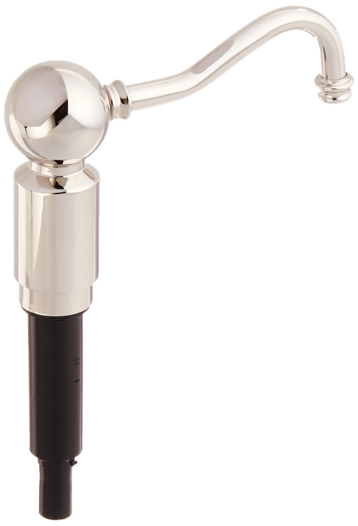 Rohl LS850PPPN Soap Dispenser Pump Head with Pump - Polished Nickel Finish - Compatible with Perrin & Rowe | Perfect for Bathroom, Kitchen & Luxury Spa Settings
