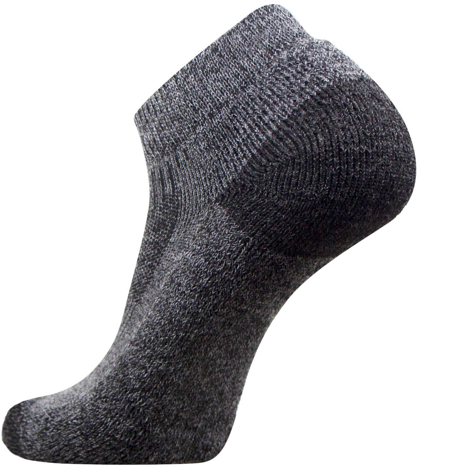 Pure Compression Walking Socks - Comfortable Padded Athletic Socks for Jogging, Running & Workouts - Ideal for Hiking, Gym & Everyday Wear