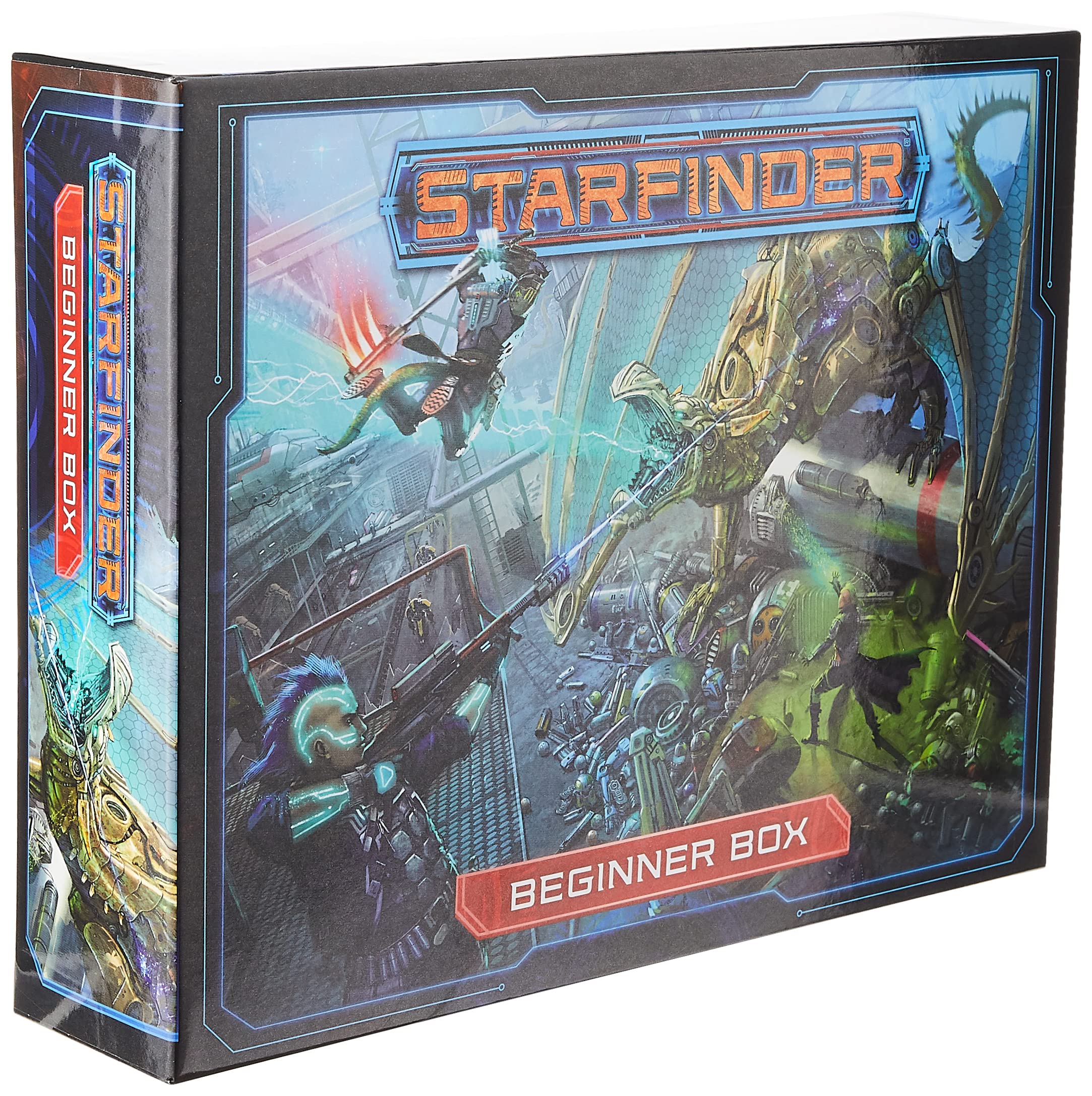 Starfinder Roleplaying Game Beginner Box - Sci-Fi RPG Starter Set for New Players | Perfect for Tabletop Gaming Nights & Adventure Campaigns