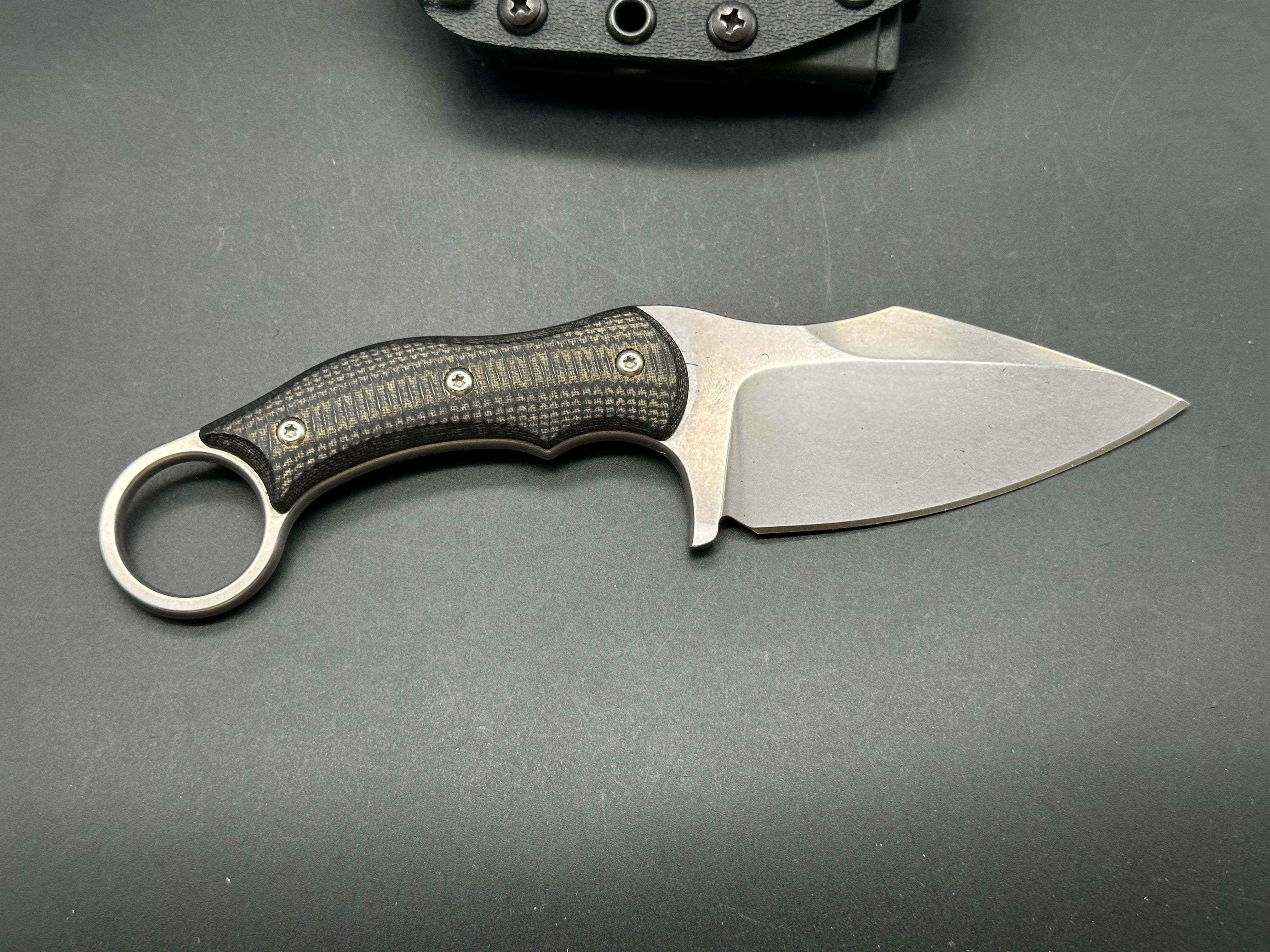 Borka S Rambit Folding Knife - Premium M390 Steel Blade, EDC Pocket Knife for Outdoor, Camping, Hunting & Everyday Carry
