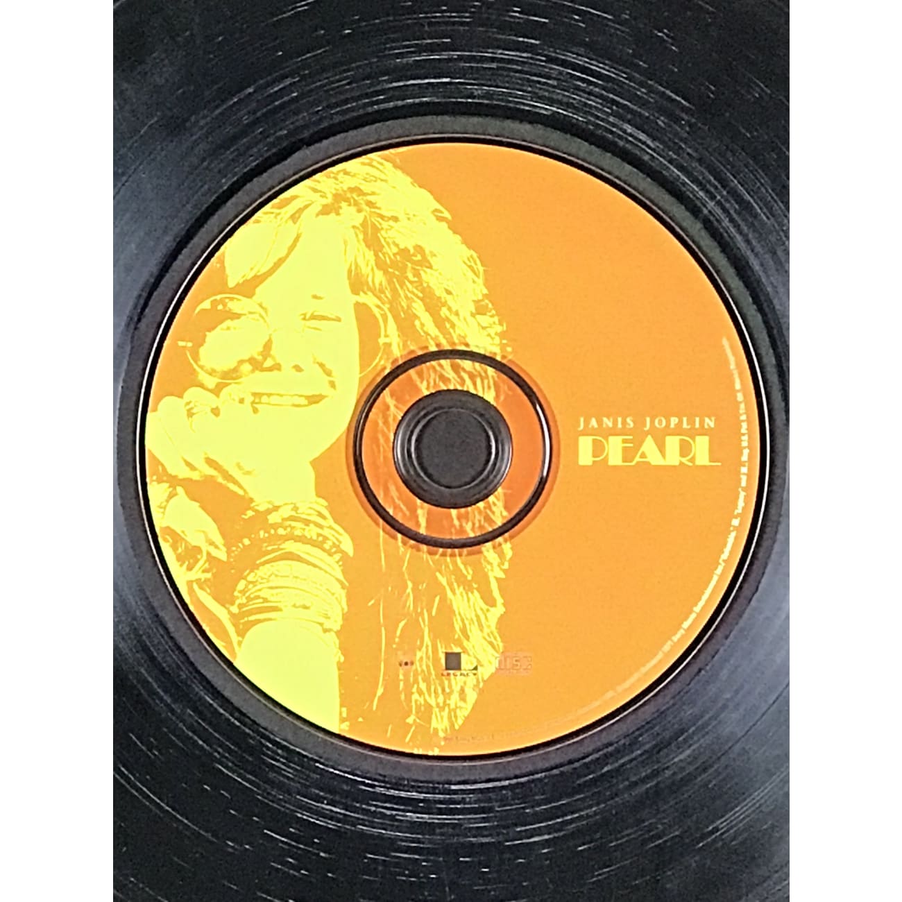 Janis Joplin Pearl Album RIAA 4x Platinum Award - Rare Collectible Music Memorabilia for Fans & Vinyl Enthusiasts - Perfect for Music Room Decor & Collector's Display