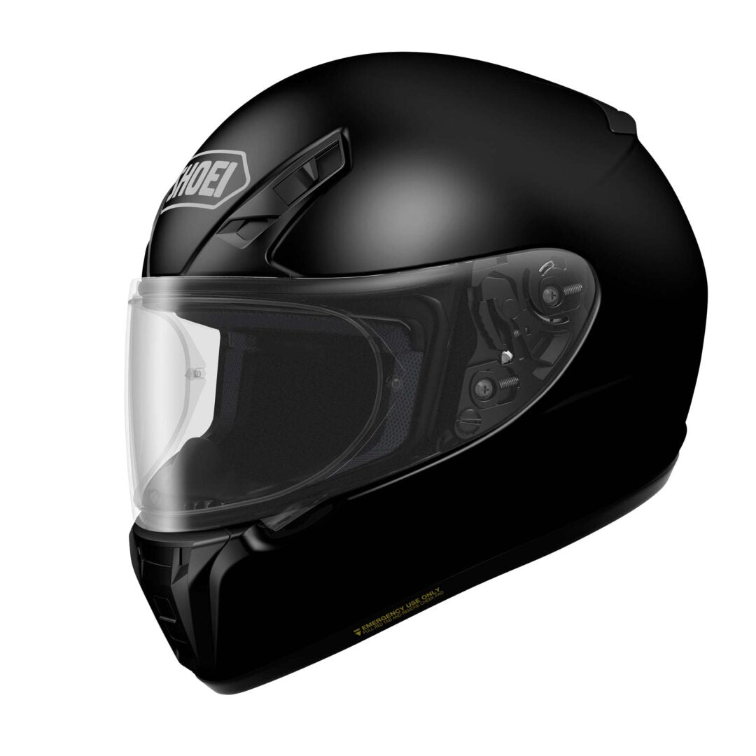 Shoei RF SR Solid Motorcycle Helmet - DOT & ECE Certified Full Face Helmet for Street Riding - Lightweight & Aerodynamic Design for Comfort & Safety - Perfect for Commuting, Touring & Sport Biking