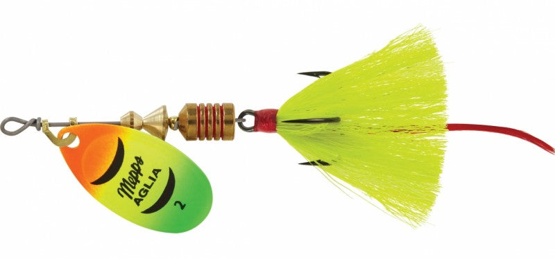Mepps Dressed Aglia Inline Spinners - Premium Fishing Lures for Trout, Bass & Walleye - Best for Freshwater & Saltwater Fishing Adventures