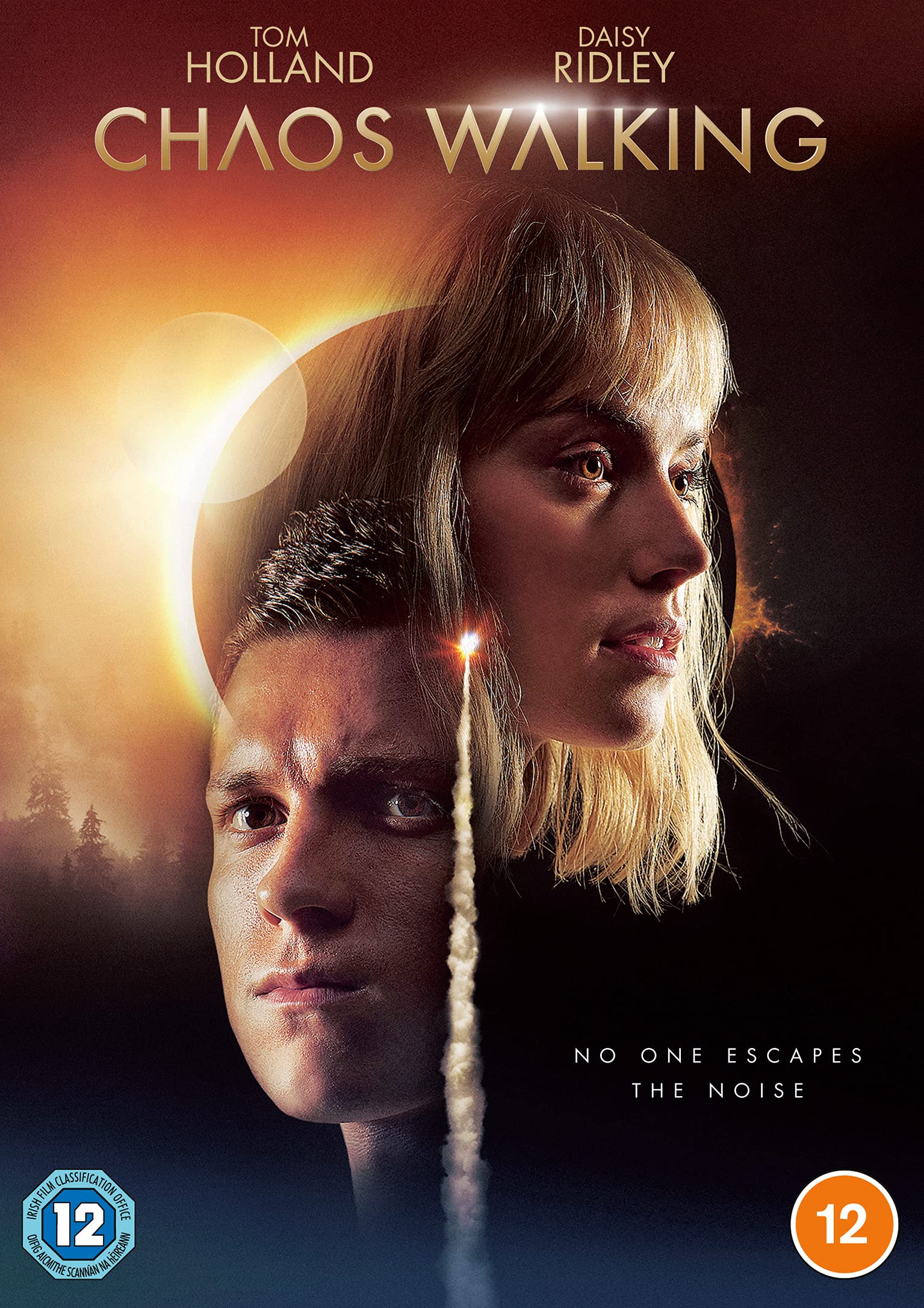 Chaos Walking DVD (2021) - Sci-Fi Adventure Movie with Tom Holland & Daisy Ridley - Perfect for Movie Nights & Sci-Fi Fans