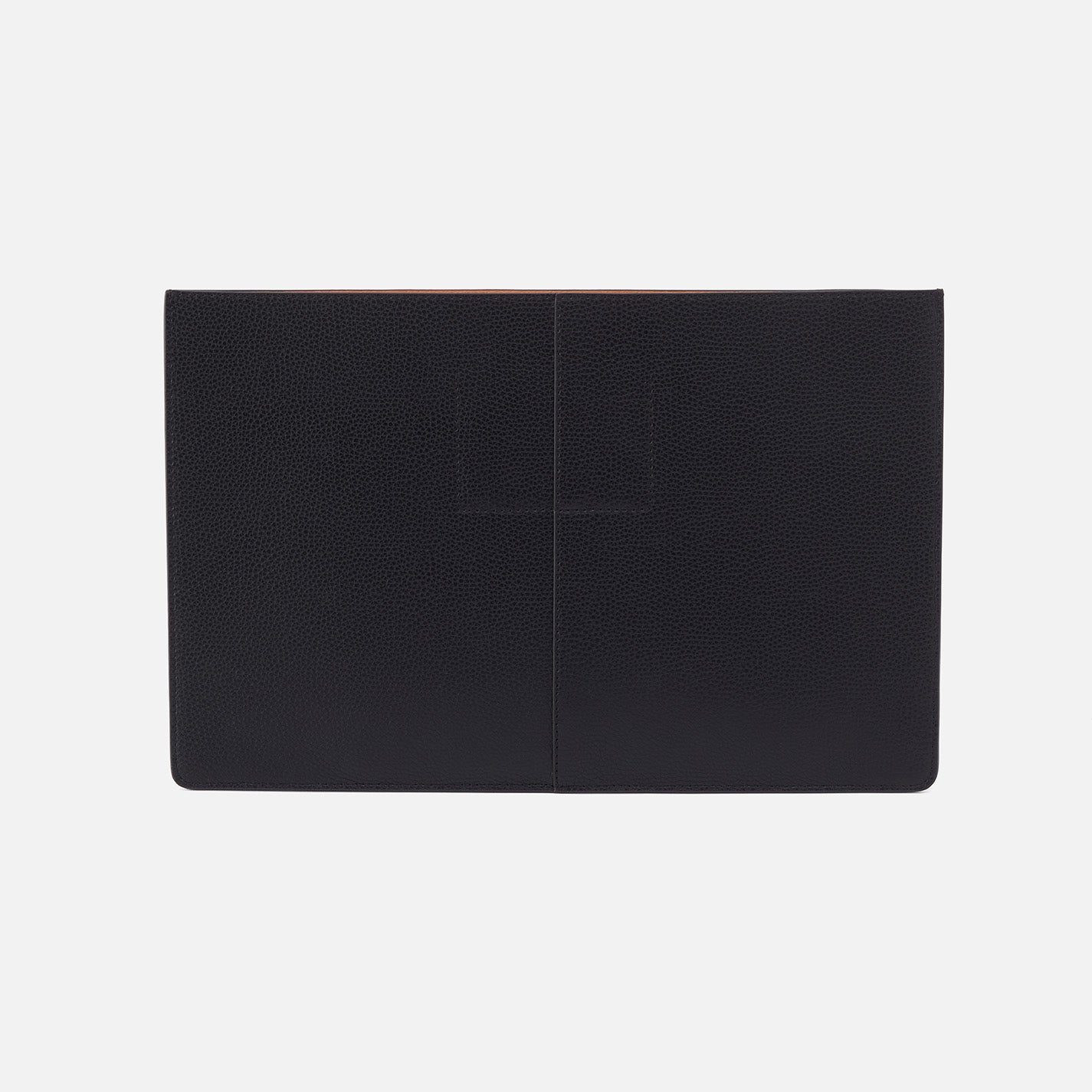 Premium Vida Large Laptop Sleeve - Micro Pebbled Leather Protective Case for MacBook Pro 15/16 inch & Other Laptops (Black) - Perfect for Work, Travel & School