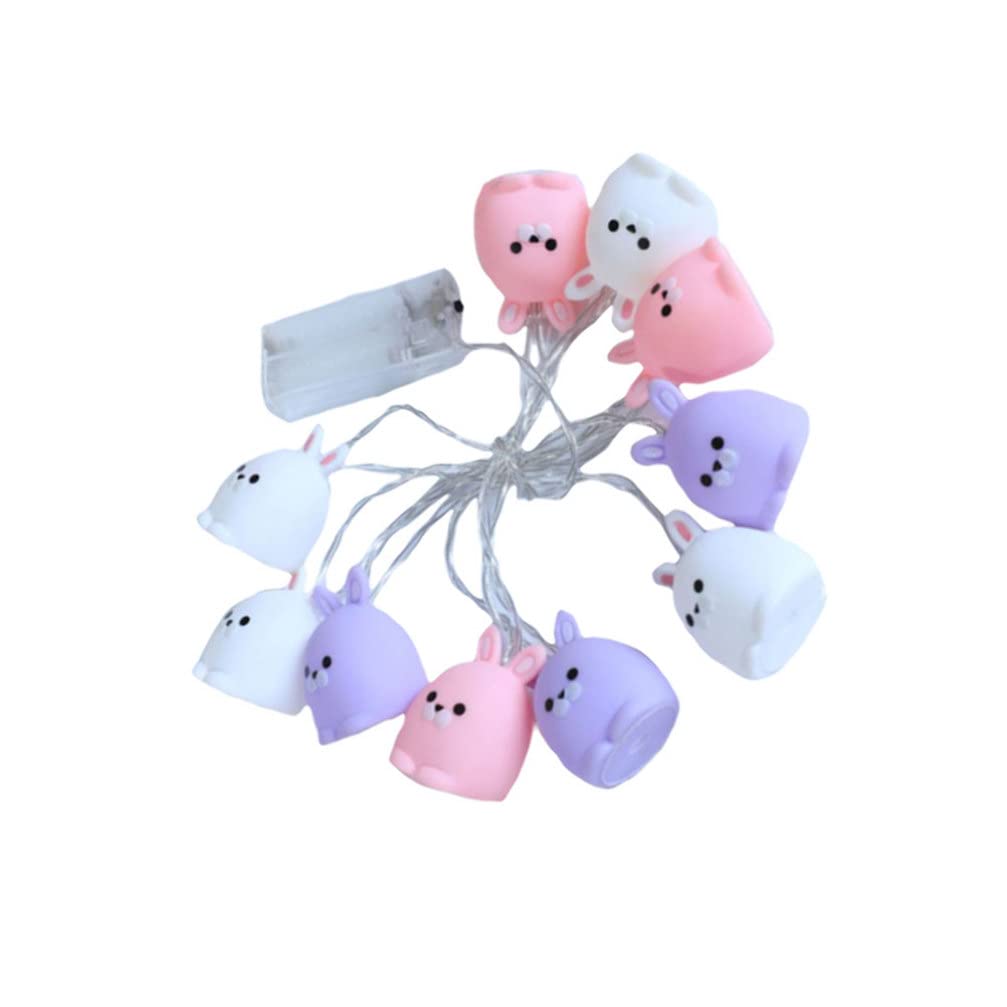 Easter Bunny String Lights - LED Night Light for Easter Decorations, Indoor Hanging Tree Lights, Easter Party & Home Decoration, Perfect for Easter Gifts & Holiday Atmosphere