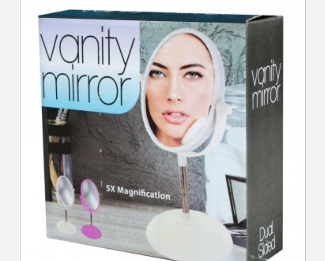 Vanity Mirror with Lights - 10X Magnification, Touch Control, Hollywood Style Makeup Mirror for Bathroom, Bedroom & Dressing Room - Perfect for Makeup, Skincare & Grooming