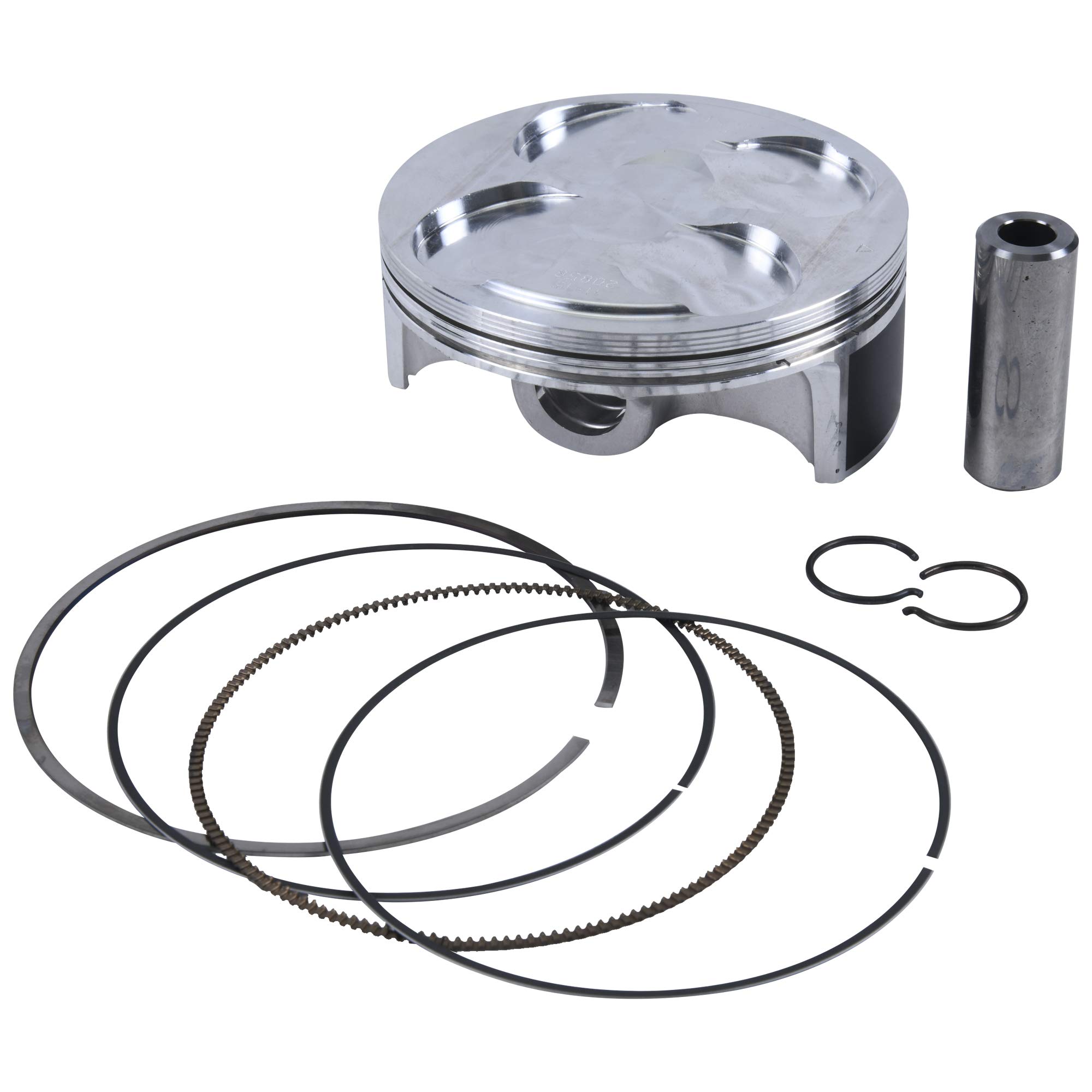 Vertex 23739A High Performance Piston Kit - Forged Aluminum Racing Pistons with High Compression Rings - Perfect for Engine Rebuilds & Performance Upgrades (Ideal for Racing, Off-Road & High-Performance Vehicles)