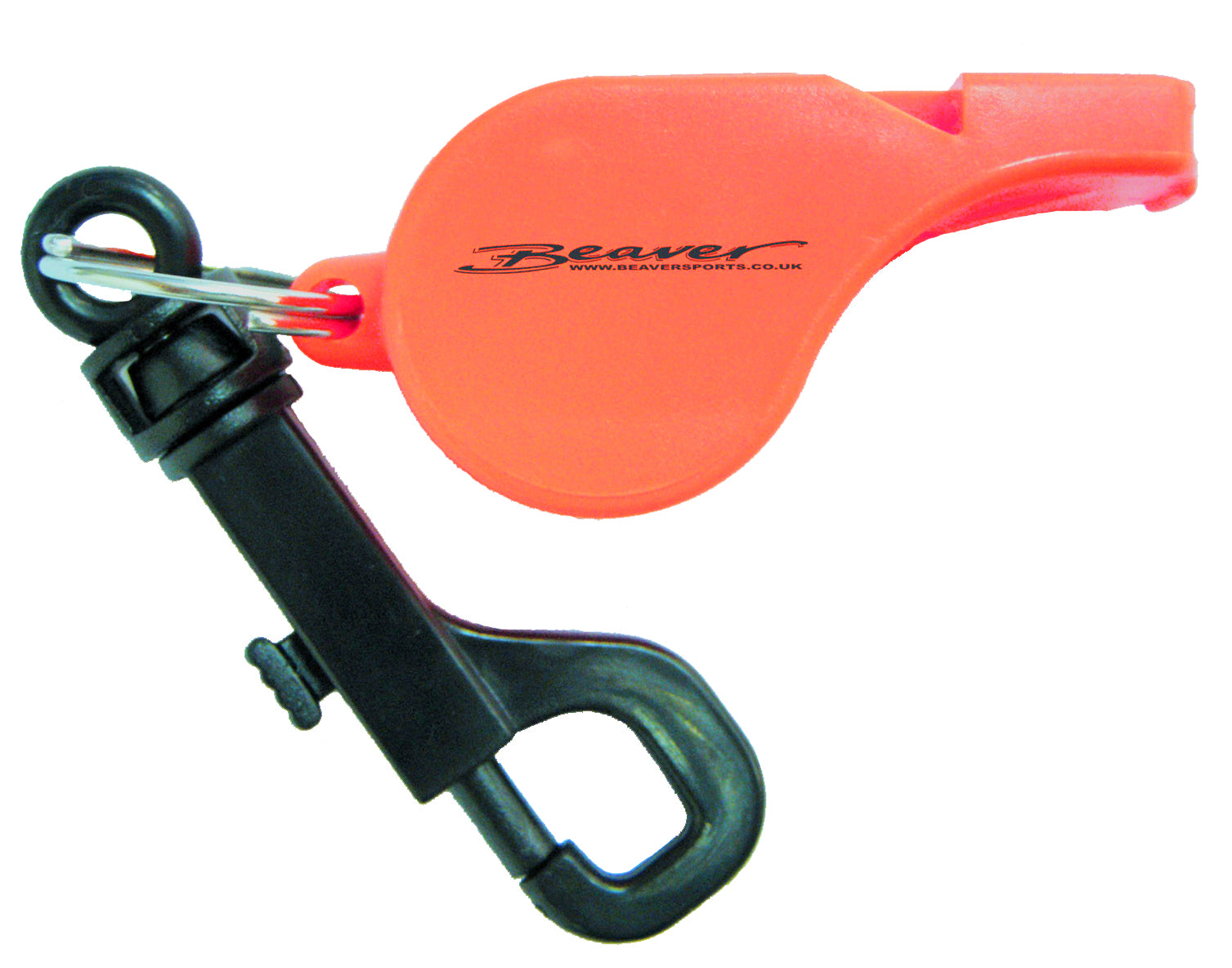 Beaver High-Pitched Survival Whistle - Loud Emergency Safety Whistle for Outdoor, Hiking, Camping & Survival Gear - Orange