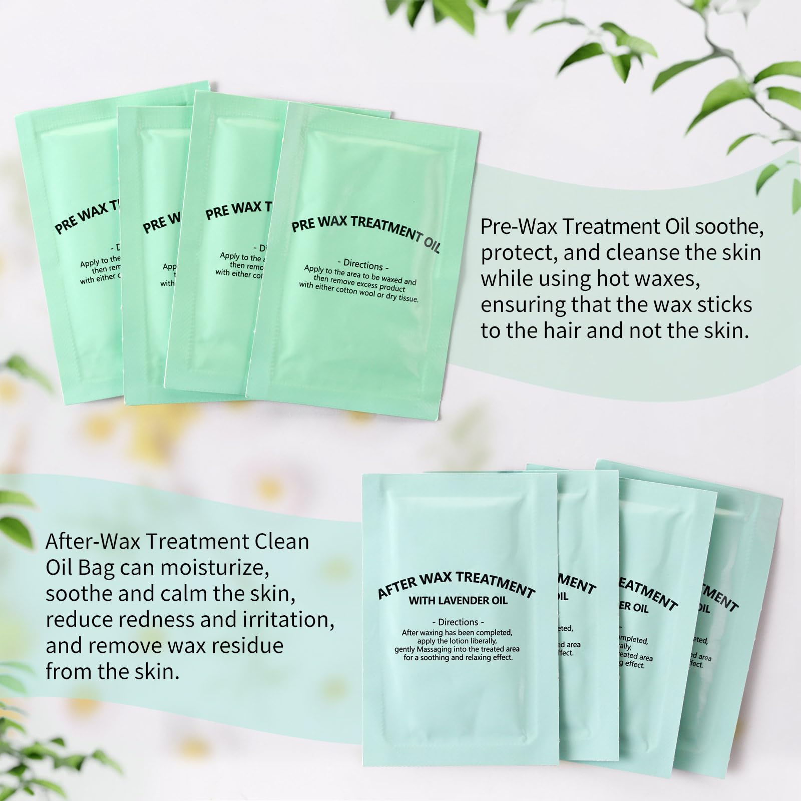Aloe Roll-On Waxing Kit for Sensitive Skin - Hair Removal Wax Warmer for Arms, Legs & Body - At-Home Waxing Kit for Women & Men - Perfect for DIY Spa Days & Smooth Skin Care