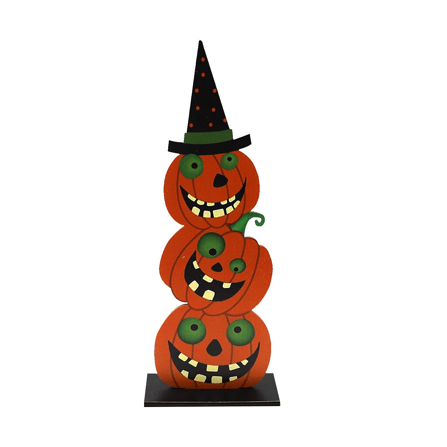 Halloween Wooden Decorations - Spooky Party Scene Layout Ornaments for Halloween Party, Home & Outdoor Decor