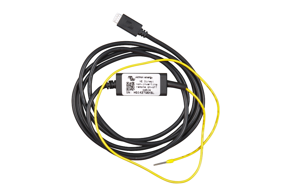 VE.Direct Non-Inverting Remote On/Off Cable - Compatible with Victron Energy Devices | Perfect for Solar Power Systems, Marine & RV Applications